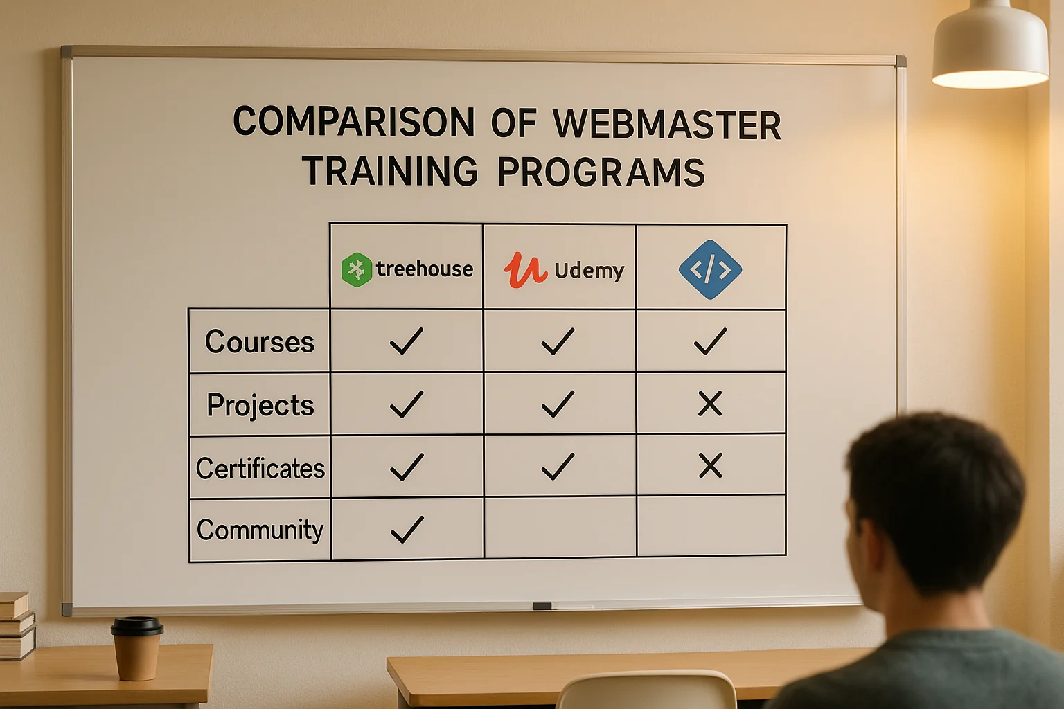 Webmaster travaillant sur un tableau de bord WordPress avec graphiques de performance SEO