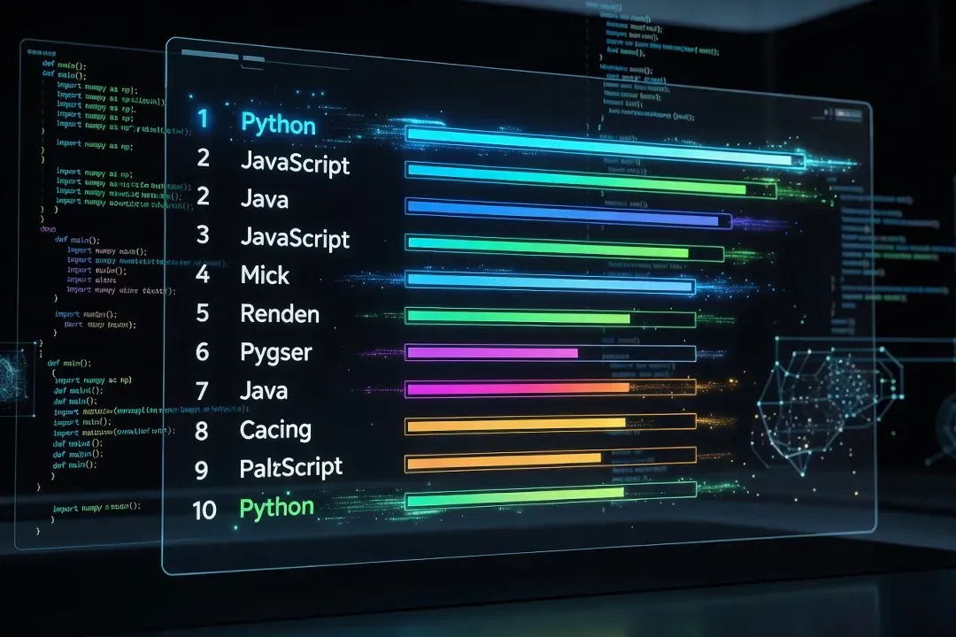 Classement langages de programmation 2026 TIOBE RedMonk StackOverflow