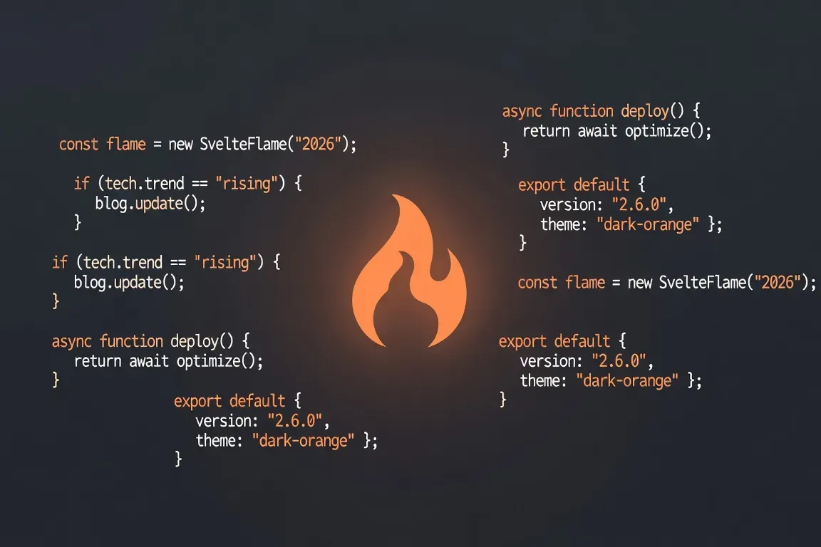 Svelte 5 en 2026 guide débutant framework JavaScript